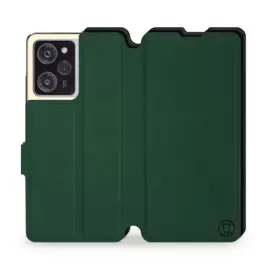Etui Soft Touch do Xiaomi POCO X5 Pro 5G - wzór Miejska zieleń z czernią