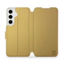 Etui do Samsung Galaxy S24 Plus - wzór Gold&Gray