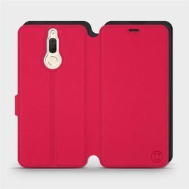 Etui Soft Touch do Huawei Mate 10 Lite - wzór Żywa czerwień z czernią