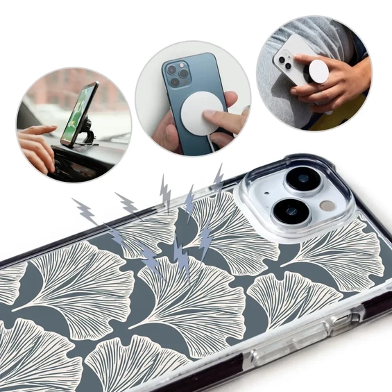 Etui MagSafe Elite Bumper Apple iPhone XS - wzór DA43D