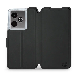 Etui Soft Touch do Realme GT 7 - wzór Satynowa czerń