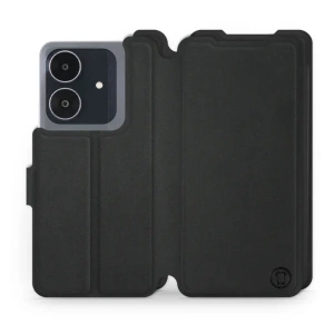 Etui Soft Touch do Realme Note 60 - wzór Satynowa czerń