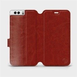 Etui do Huawei P10 - wzór Brown&Gray