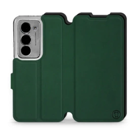 Etui Soft Touch do Xiaomi Redmi 15 5G - wzór Miejska zieleń z czernią