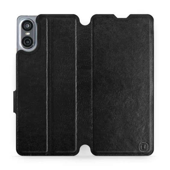 Etui do Sony Xperia 10 VI - wzór Black&Orange