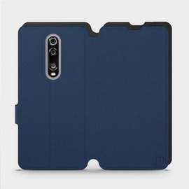 Etui Soft Touch do Xiaomi Mi 9T Pro - wzór Głęboki granat z czernią