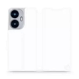Etui do Realme C55 - wzór White&Orange