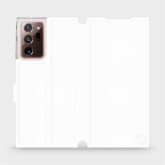 Etui do Samsung Galaxy Note 20 Ultra - wzór White&Orange