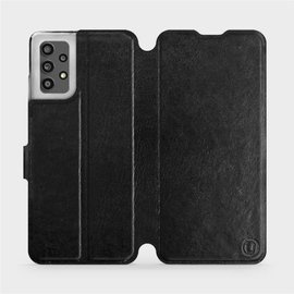 Etui do Samsung Galaxy A32 4g - wzór Black&Orange