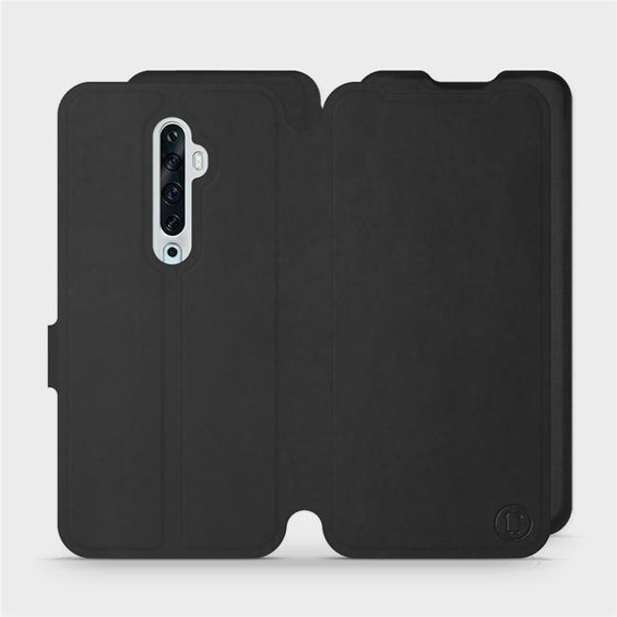 Etui Soft Touch do OPPO Reno 2Z - wzór Satynowa czerń