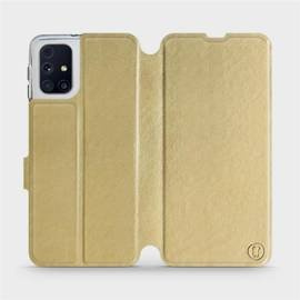 Etui do Samsung Galaxy M31s - wzór Gold&Orange