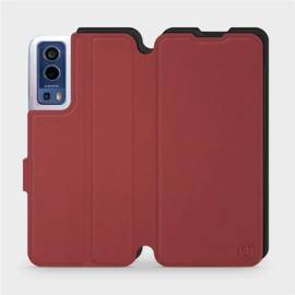 Etui Soft Touch do Vivo Y72 5G - wzór Zachodząca czerwień z czernią