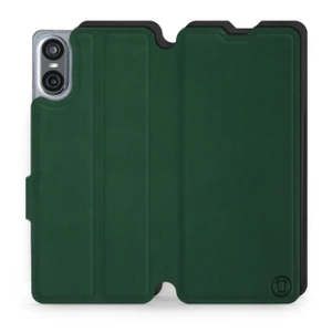 Etui Soft Touch do Sony Xperia 10 VI - wzór Miejska zieleń z czernią