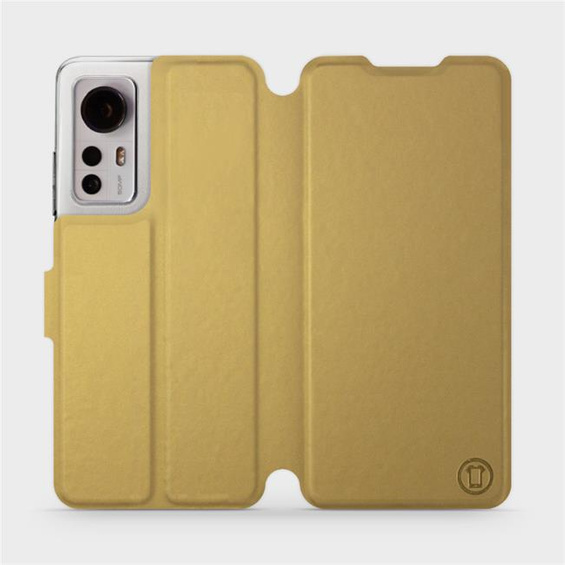 Etui do Xiaomi 12 - wzór Gold&Gray