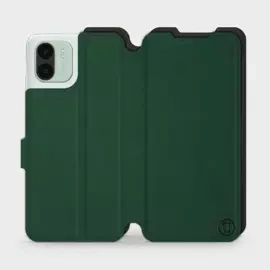 Etui Soft Touch do Xiaomi Redmi A2 - wzór Miejska zieleń z czernią