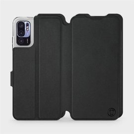 Etui Soft Touch do Xiaomi Redmi Note 10 5G - wzór Satynowa czerń