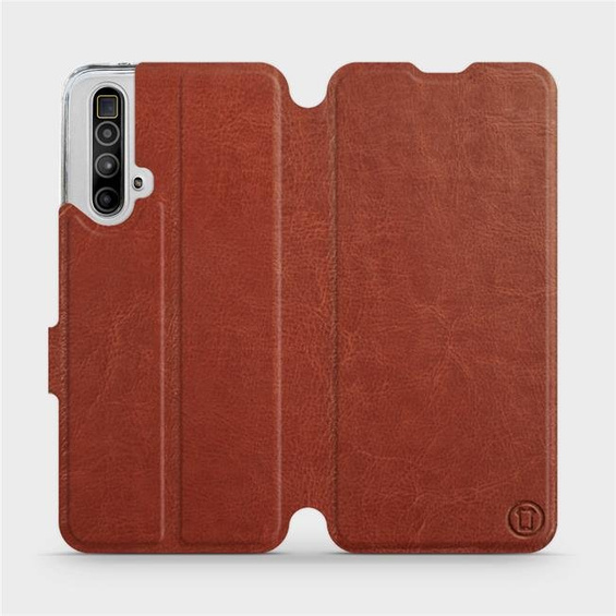 Etui do Realme X3 SuperZoom - wzór Brown&Gray