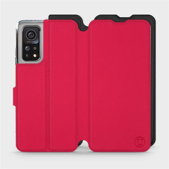 Etui Soft Touch do Xiaomi Mi 10T Pro - wzór Żywa czerwień z czernią
