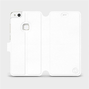 Etui do Huawei P10 Lite - wzór White&Orange