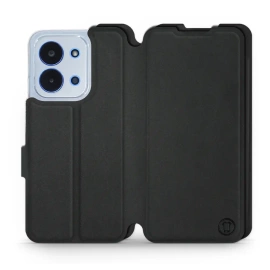 Etui Soft Touch do Xiaomi Redmi 15C - wzór Satynowa czerń