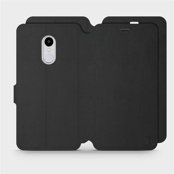 Etui Soft Touch do Xiaomi Redmi Note 4 - wzór Satynowa czerń