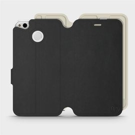 Etui Soft Touch do Xiaomi Redmi 4X - wzór Satynowa czerń z platyną