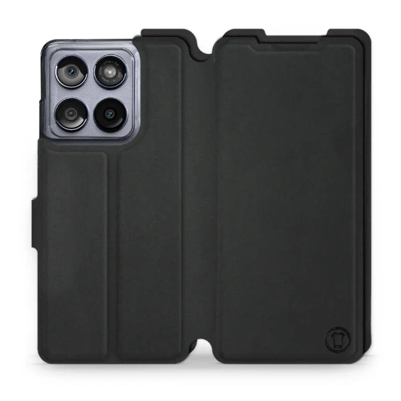 Etui Soft Touch do Motorola Edge 60 Fusion - wzór Satynowa czerń