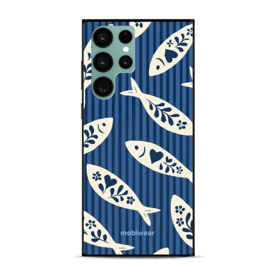 Etui Glossy Case do Samsung Galaxy S22 Ultra - wzór GP89G