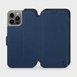 Etui Soft Touch do Apple iPhone 13 Pro - wzór Głęboki granat z czernią