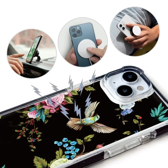 Etui MagSafe Elite Bumper Apple iPhone 14 Pro - wzór D007D