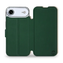 Etui Soft Touch do Apple iPhone 17 Air - wzór Miejska zieleń z platyną