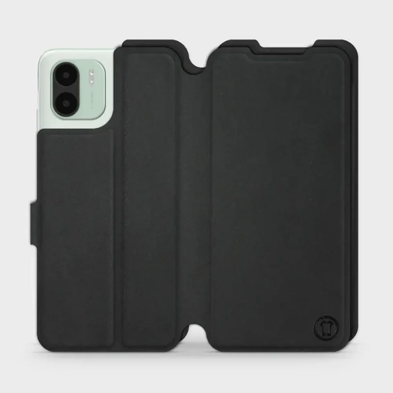 Etui Soft Touch do Xiaomi Redmi A2 Plus - wzór Satynowa czerń