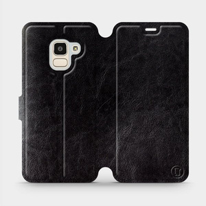 Etui do Samsung Galaxy J6 2018 - wzór Black&Gray