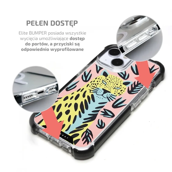 Etui MagSafe Elite Bumper Apple iPhone 16 Pro - wzór D028D