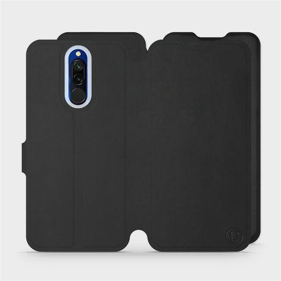Etui Soft Touch do Xiaomi Redmi 8 - wzór Satynowa czerń
