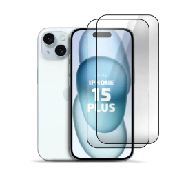 Zestaw 2x Szkło hartowane Clear 9H do Apple iPhone 15 Plus