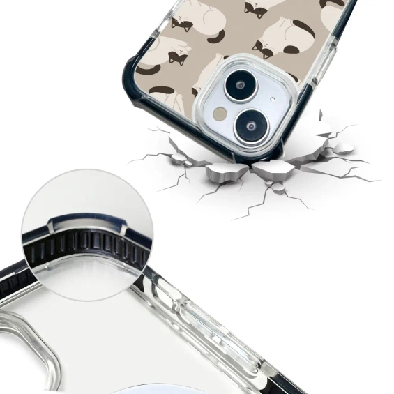 Etui MagSafe Elite Bumper Apple iPhone 12 Pro Max - wzór D160D