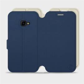 Etui Soft Touch do Samsung Galaxy Xcover 4 - wzór Głęboki granat z platyną