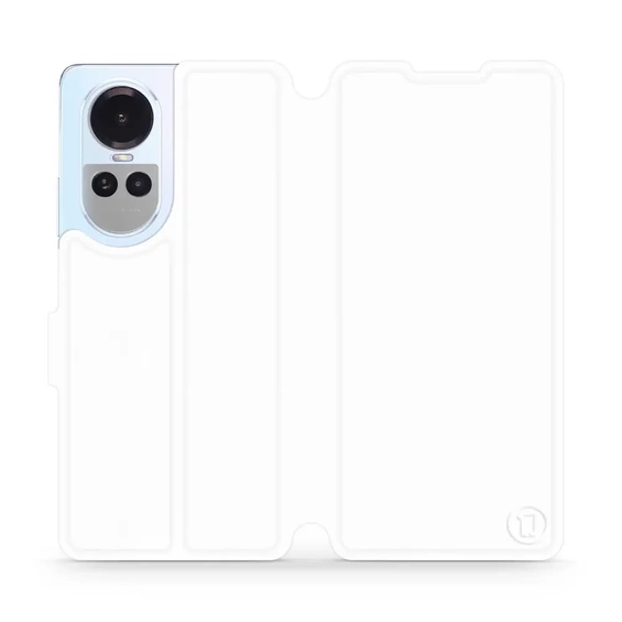Etui do OPPO Reno 10 5G - wzór White&Orange