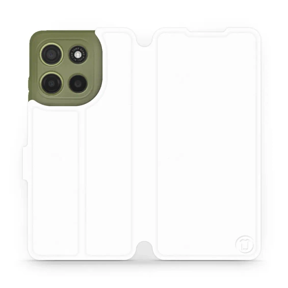 Etui do Motorola Moto G15 - wzór White&Gray