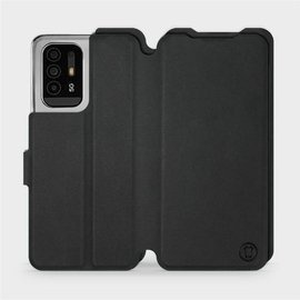 Etui Soft Touch do OPPO Reno 5 Z - wzór Satynowa czerń