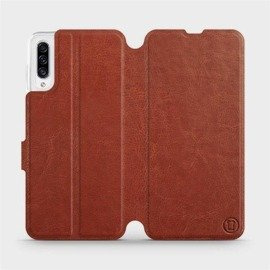 Etui do Samsung Galaxy A30s - wzór Brown&Orange