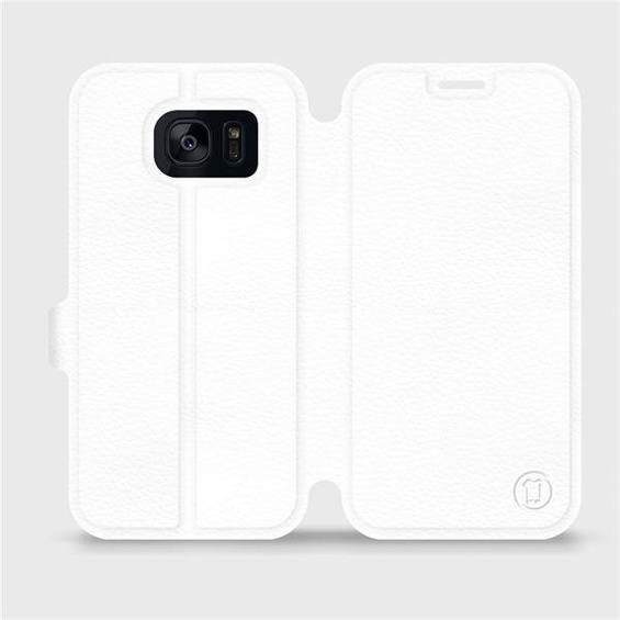 Etui do Samsung Galaxy S7 Edge - wzór White&Orange