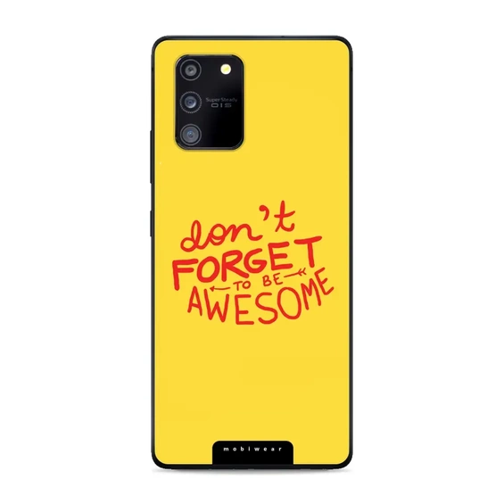 Etui Glossy Case do Samsung Galaxy S10 Lite - wzór G076G