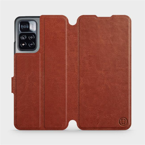 Etui do Xiaomi Redmi Note 11 Pro - wzór Brown&Orange