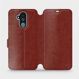 Etui do Huawei Mate 20 Lite - wzór Brown&Orange