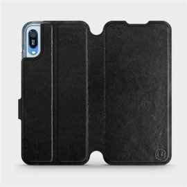 Etui do Huawei Y6 2019 - wzór Black&Orange