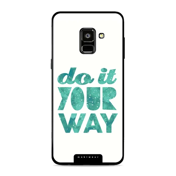 Etui Glossy Case do Samsung Galaxy A8 2018 - wzór G080G