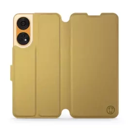 Etui do OPPO Reno 8T 5G - wzór Gold&Gray