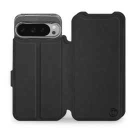 Etui Soft Touch do Google Pixel 9 Pro XL - wzór Satynowa czerń